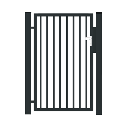 Gartentür Metall - 1-flügelig - P-20