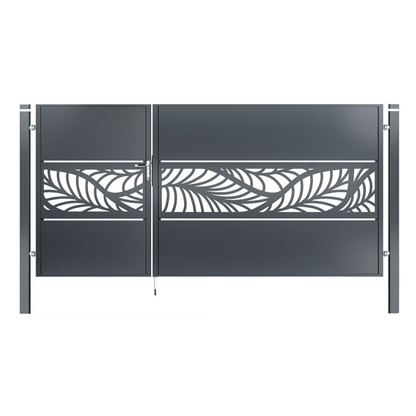 Gartentor - 2‑flügelig A-Symmetrisch - WALL MODERN