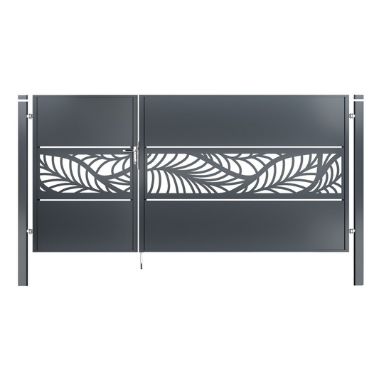 Gartentor - 2‑flügelig A-Symmetrisch - WALL MODERN