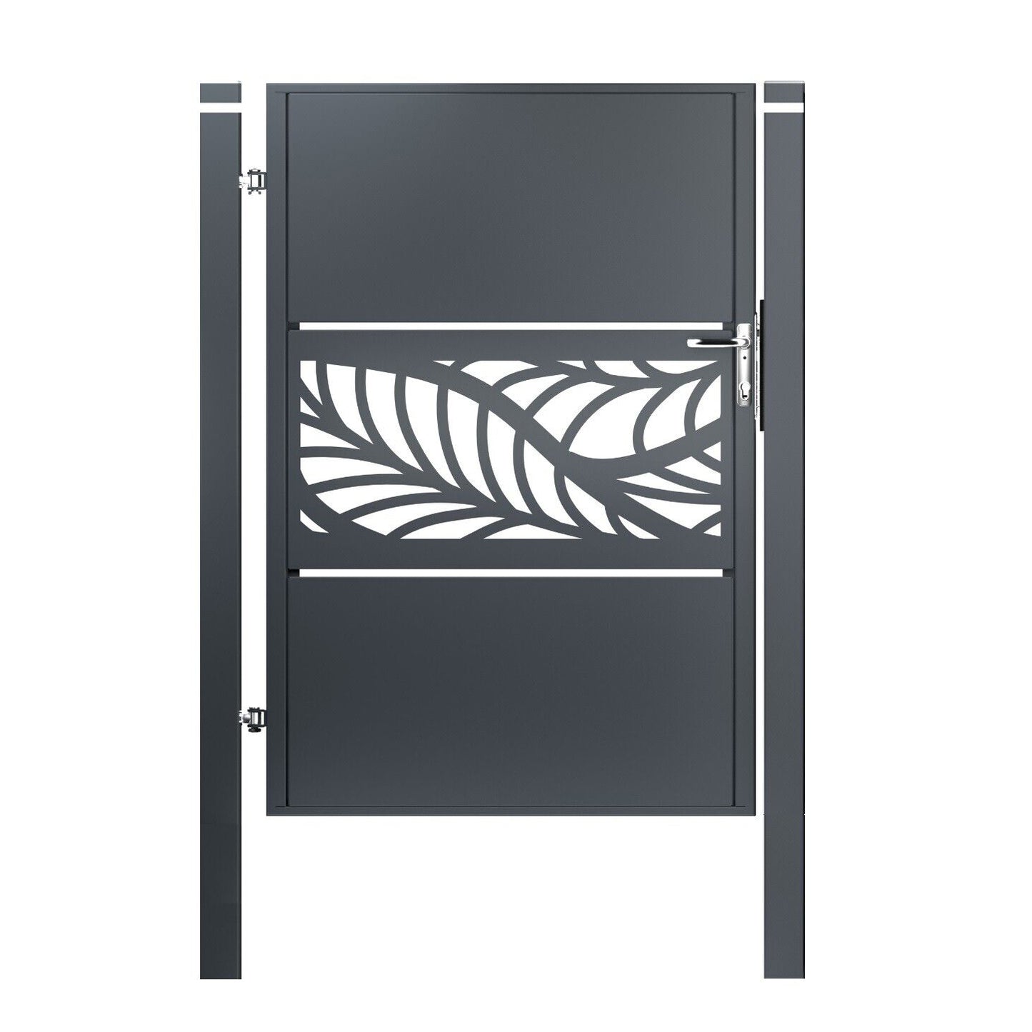 Gartentür Metall - 1-flügelig - WALL MODERN